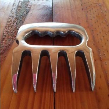 Imagem de Garra De Urso Grande Com Suporte Para Churrasco - Funditex, ALUMINIO P