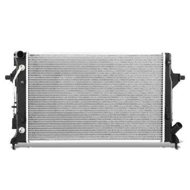 Imagem de DNA MOTORING Radiador de resfriamento de alumínio estilo original de 1 fileira compatível com Kia Seltos 2021-2024 / Soul 2020-2024, motor 2.0L, OEM-RA-13862, 25310J3050