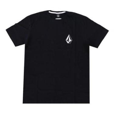 Imagem de Camiseta Volcom Iconic - Preto-Masculino