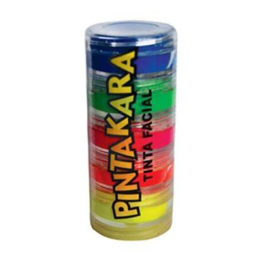 Imagem de Kit Pintakara Blend 4g Neon C/5 (Cores) - GLIART