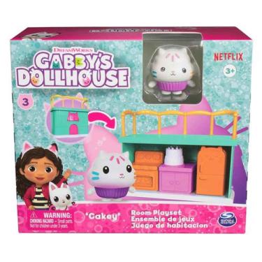 Imagem de Mini Playset Empilhável da Cakey Cat - Gabby's Dollhouse