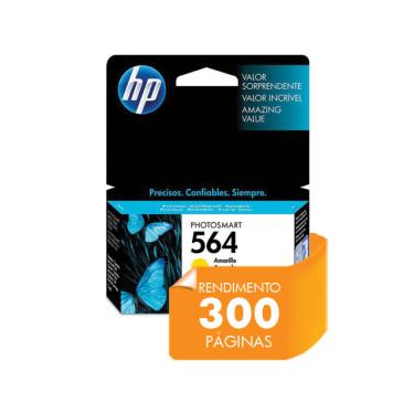 Imagem de Cartucho de Tinta HP Suprimentos CB320WL HP 564 Amarelo 3,5ML