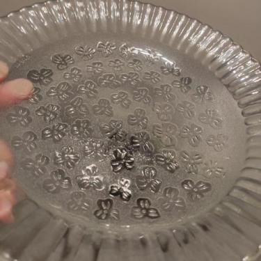 Imagem de Jogo De Prato De Vidro Decorado Florzinha Dia A Dia 6 Unidades - NADIR