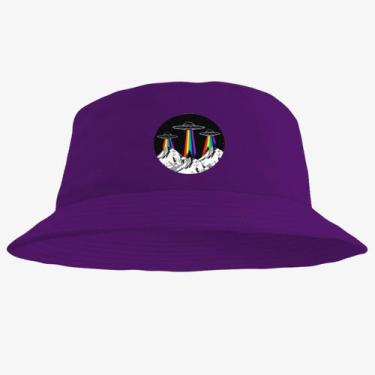 Imagem de Chapéu Bucket Hat Estampado ET Nave - MP Moda Masculina, Único, Roxo