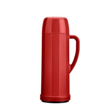 Imagem de Garrafa Térmica Eureka 1 Litro - INVICTA, 1L, Vermelho