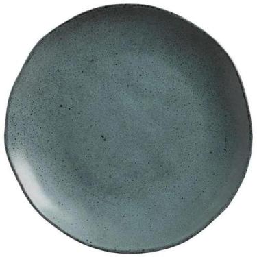 Imagem de Jogo de Prato Raso Porto Brasil Orgânico Petroleum 26,5cm - 6 peças