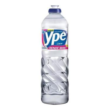 Imagem de Detergente Lava Louças Ypê Clear Rende Mais 500ml, Clear, 1, 500ml