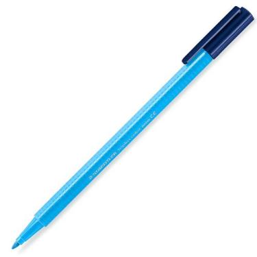 Imagem de Caneta triplus color 323 staedtler escolha a cor, 323-301 AZUL NEON