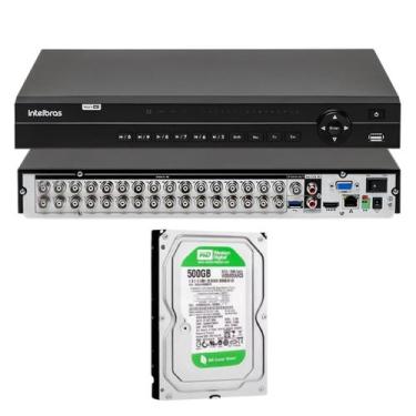 Imagem de Dvr 32 Canais Intelbras Multi hd Mhdx 1232 C/Hd 500GB