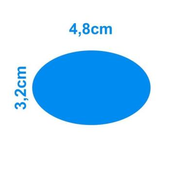 Imagem de Furador Make+ - Extra Gigante Oval (Papel e EVA)