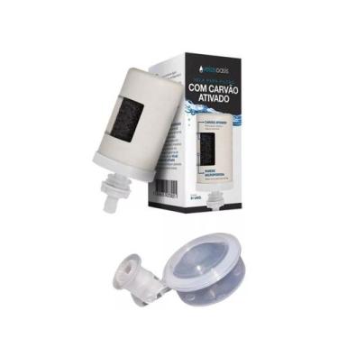 Imagem de Vela P/ Filtro De Barro Com Carvão Ativado + 1 Boia Dosadora - Oasis