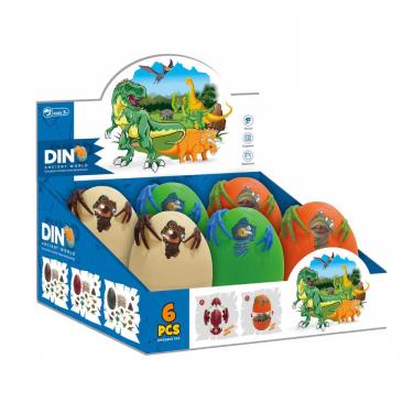 Imagem de Dino Surpresa 2 Caixa com 6 Unidades de Dinossauros Surpresa