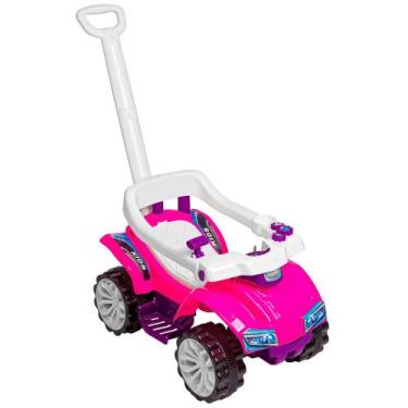 Imagem de Quadriciclo Infantil Rosa Carrinho De Passeio Crianças Meninas - Lugo 
