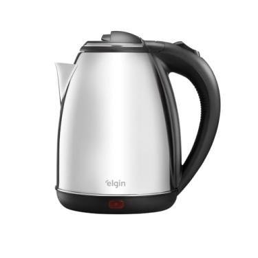 Imagem de Chaleira elétrica Inox Elgin em Inox Sem fio 1,8 Litros 220V