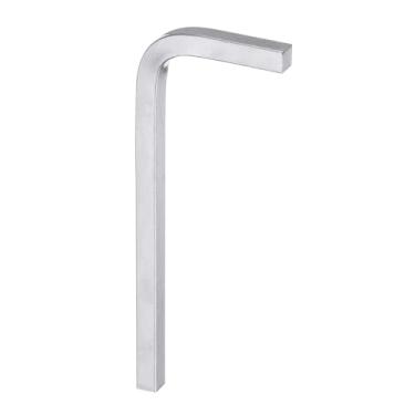 Imagem de HARFINGTON Chave de cabeça quadrada em forma de L 5 mm de aço carbono L-chave de parafuso métrico de 4 pontos ferramenta de reparo para reparo doméstico básico de projetos DIY e aplicações gerais