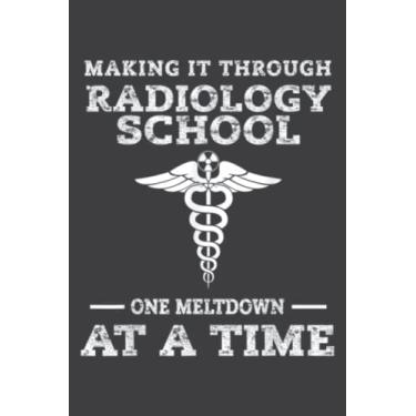 Imagem de Radiology School Meltdown, Rad Tech Graduation: Wide Ruled Paper Notebook Journal | Pretty Wide Blank Lined Workbook ... for Home School College for Writing Notes