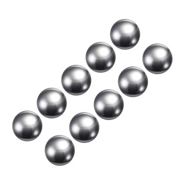 Imagem de METALLIXITY Bolas de precisão G200 15 mm 10 peças, esferas de rolamento de aço inoxidável 201 - para kit industrial, máquinas, automotivo e DIY
