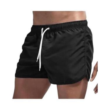 Imagem de Calções de Banho Masculinos Respiráveis - Cintura Baixa, Verão 2023, B