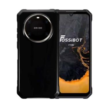 Imagem de WDMYLFTW Capa de silicone para Fossibot F109, corpo inteiro com toque macio e sedoso, à prova de choque com forro de microfibra (preto)