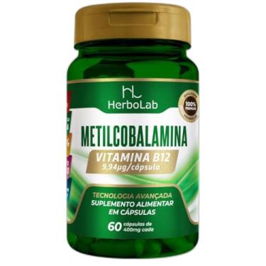 Imagem de METILCOBALAMINA (VITAMINA B12) 60 CAPS - CONCENTRAÇÃO MÁXIMA