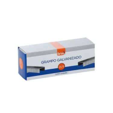 Imagem de Grampo Galvanizado BRW 26/6 com 5.000 Un 