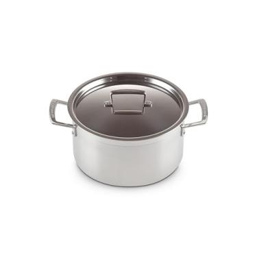 Imagem de Le Creuset Caçarola Funda 24cm C Tampa 3-Ply Clc