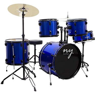 Imagem de Bateria Acústica 2T-EBL NY F1rst - Azul