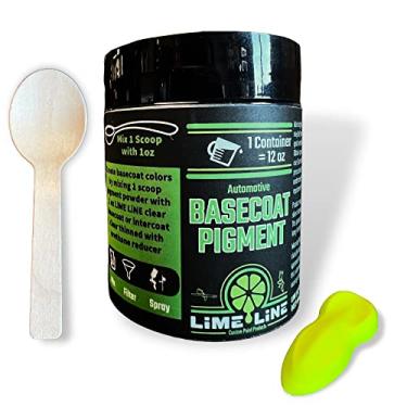 Imagem de LiME LiNE Base Coat Maker Pigmento em pó, grau automotivo, base (amarelo brilhante)