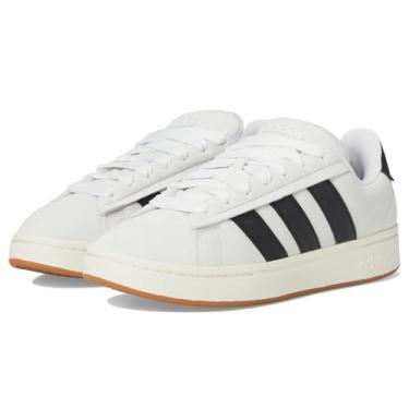 Imagem de adidas Grand Court Alpha 00s Tênis masculino, Branco cristal/preto/branco, 7.5 Wide