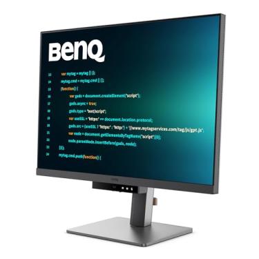 Imagem de Monitor BenQ RD280U para Programadores e Desenvolvedores, Resol. 4K, Modos de Codificação, Tela fosca sem reflexo, USB Tipo - C
