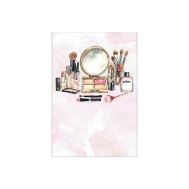 Imagem de Painel De Festa Vertical 1,50 x 2,20 Hora da Maquiagem 011 - Via Cores