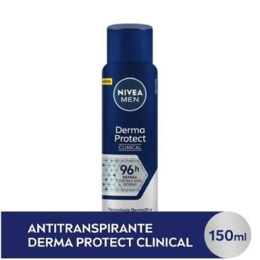 Imagem de Antitranspirante Aerosol Nivea Men Derma Protect Clinical 150ml, 1, 15