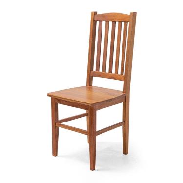 Imagem de Kit 2 Cadeiras Gourmet Rústica para Restaurantes em Madeira Maciça Bh - Natural