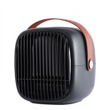 Imagem de Aquecedor Elétrico Portátil 800W - Design Clássico de Fogo