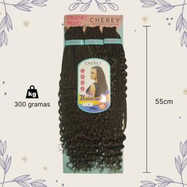 Imagem de Aplique Gypsy 3x Cabelo Boho Box 300gr Crochet Braid