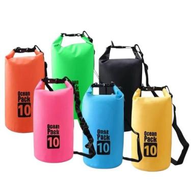 Imagem de Saco Estanque Prova Agua 10 Litros Mochila Impermeável Bag - Bruartt, 