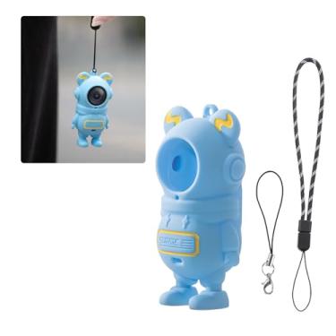 Imagem de CAPART Capa protetora de silicone para câmera Insta360 GO 3S, capa protetora macia antiarranhões (azul)