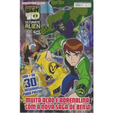 Imagem de Revista Para Colorir Ben 10 Ultimate Alien Ed. 1