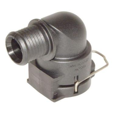 Imagem de Conector mangueira ar quente curva onix prisma 13 ate 19 - METALSYSTEM