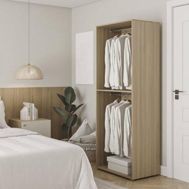 Imagem de Guarda-roupa Modular 70cm X 180cm Frame Cabecasa Madeiramadeira Acácia