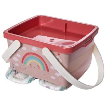 Imagem de Organizador Porta Fraldas Descartáveis Decorado Menina Plasútil