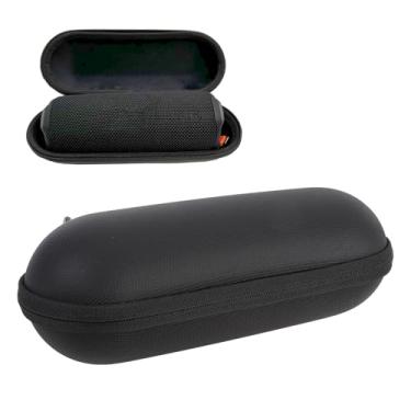 Imagem de Caixa de Alto -falante Bluetooth Flip 7 Bluetooth - Casca Dura à Prova de Choque Com Zíper, Armazenamento Portátil para Externo, Praia, Caminhada (preto)