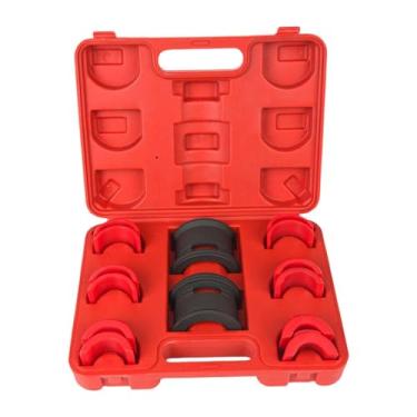 Imagem de UGPLM 14pcs Motorcycle Fork Driver Kit Driver Kit Substituição Peças sobressalentes Acessórios de utilidade profissional universal 35-50mm aço