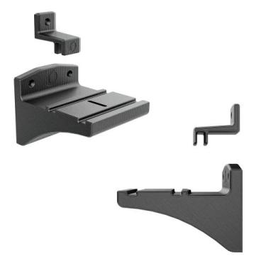 Imagem de Suporte De Parede Compatível Com PS5 Slim Mídia Fisica e Digital - Del