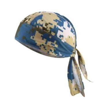 Imagem de Bandana de Ciclismo Respirável com Proteção UV - Camuflagem para Espor