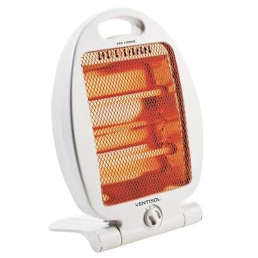 Imagem de Aquecedor Elétrico Quartzo Portátil Ventisol Branco 220V