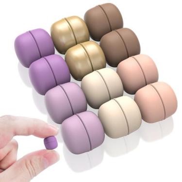 Imagem de Alfinetes magnéticos de hijab Ofiuny, 12 unidades, design sem pinos pa