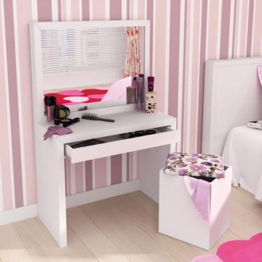 Imagem de Penteadeira com Espelho Tecno Mobili Pe2000 Branco