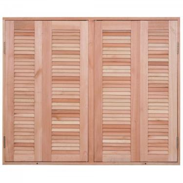 Imagem de Janela com Caixilhos de Correr para Vidros Inteiros e Venezianas Pantográficas