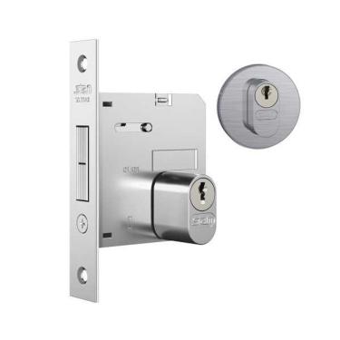 Imagem de Fechadura 1006 Stam Porta Bater-correr Ros. Red. Inox Escovado